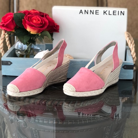anne klein abbey espadrille wedge sandal